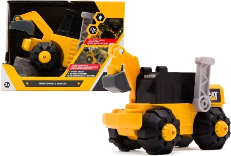 CAT rovokopač-utovarivač na baterije sa zvukovima i pokretnom rukom