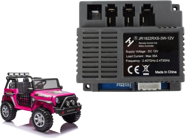 Upravljačka jedinica JR1922RXS-3W 12V za električna autića XMX618 i XMX608