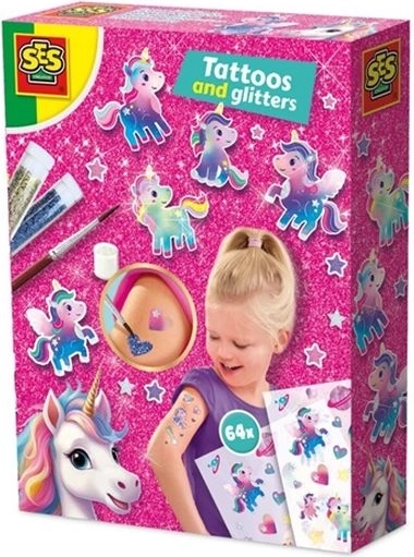 Ses Creative jednorog – tetovaže i šljokice
