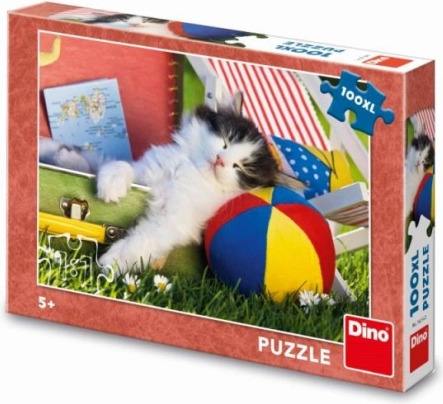 Puzzle Mačić odmara 100 XL dijelova