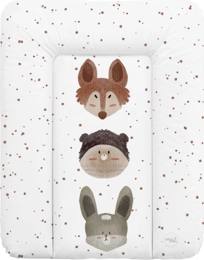 Ceba Baby mekana podloga za previjanje za komodu basic cute animals 50 × 70 cm