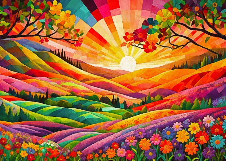 Enjoy puzzle Osvit u Utopiji 1000 dijelova