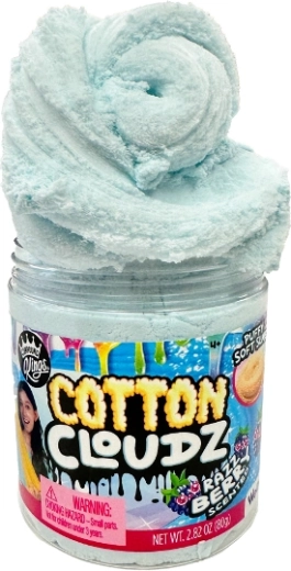 Wecool Cotton Cloudz plava plastelina slime