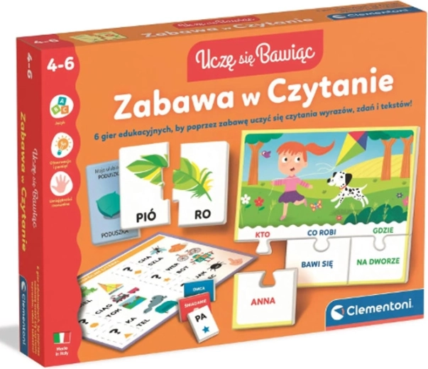 Zabava s čitanjem – edukativni set igara