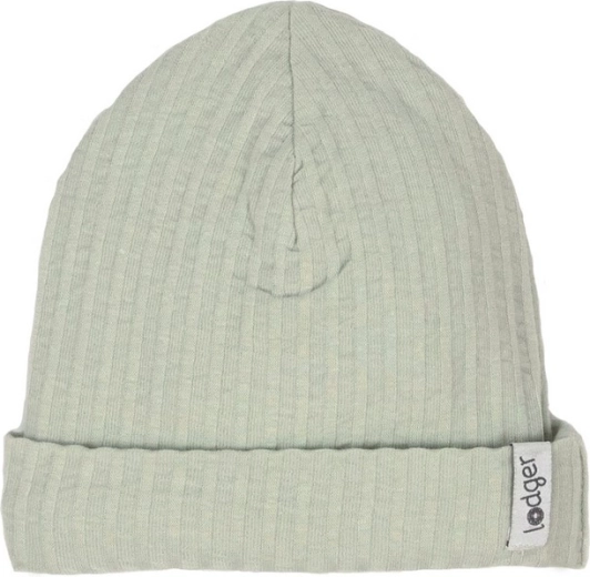 Lodger Beanie Seersucker Silk pamučna kapica 0–6 mjeseci