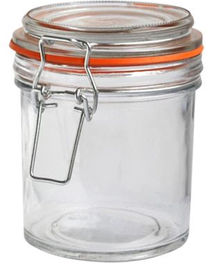 Staklena teglica s patentnim zatvaračem TORO 290 ml