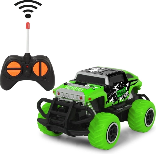 JAMARA Runny One remote-controlled monster truck 1:43 green 27 MHz