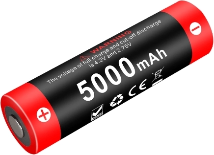Punjiva Li-Ion baterija 21700 3,6 V 5000 mAh KLARUS