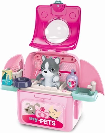 Set 2-u-1 ruksak sa životinjicom – psić