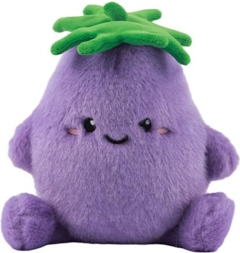 Plišanac patlidžan Ellie Eggplant - 1 komad