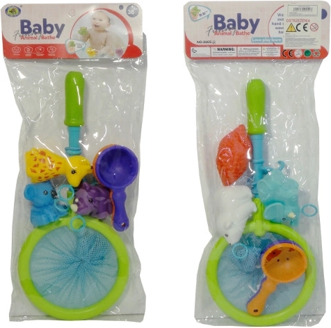 Kupačka igračka 2-u-1 – štap i sito sa životinjicama