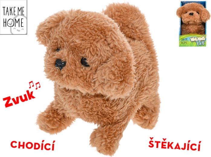 Interaktivni plišani psić Take Me Home 15,5 cm