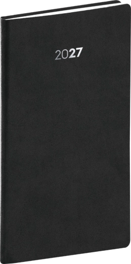 Notique džepni planer Balakon 2027 crni 9 × 15,5 cm