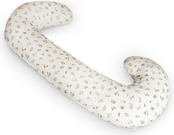 Ceba jastuk za dojenje i trudnoću Cebuška Duo muslin Small Twigs 300 cm