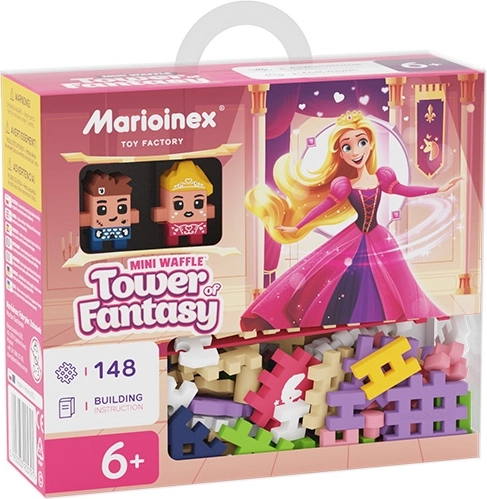Mini Waffle Building Set Princess Isabel's Tower, 148 Pieces