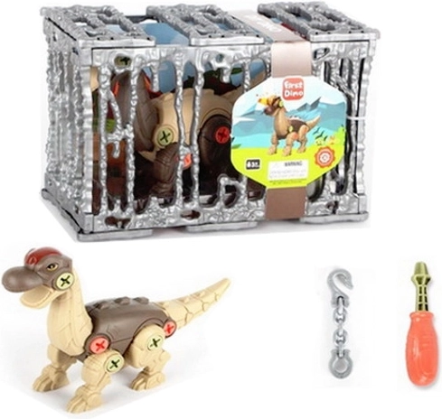 Konstruktorski dinosaur za vijčanje u kavezu