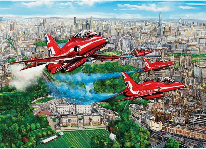 Puzzle Red Arrows nad Londonom 1000 dijelova