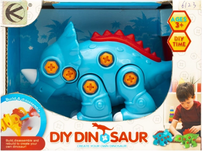Šareni dinosaurus za zavrtanje - 1 komad