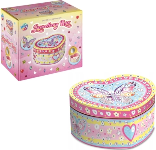 Set za izradu kutijice za nakit – leptir/jednorog