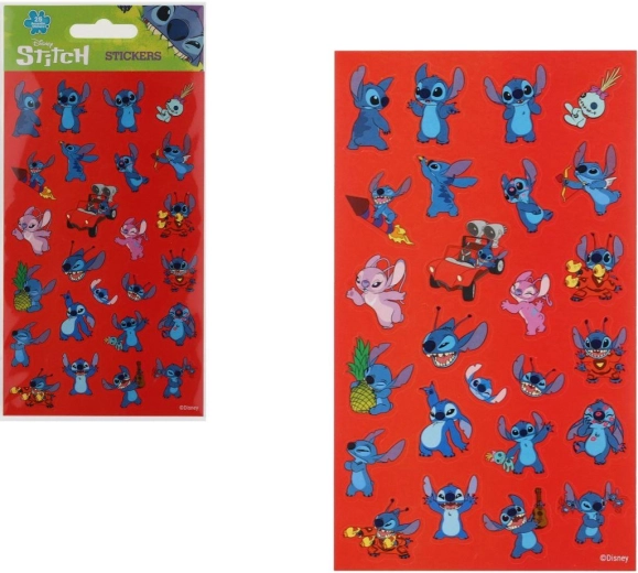Reusable Lilo & Stitch Stickers – 25 Pieces