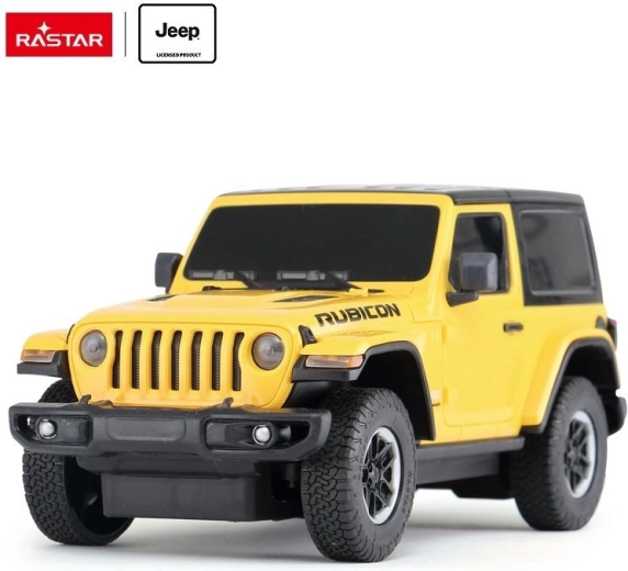 Rastar Jeep Wrangler JL RC auto na daljinsko upravljanje 1:24 žuto