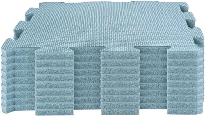 Nido nido foam play mat puzzle dusty blue (9 pieces)