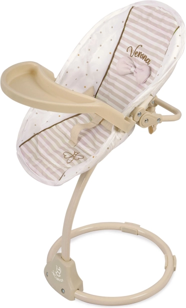 Multifunkcionalna dječja hranilica i njihalica za lutke 3 u 1 Verona