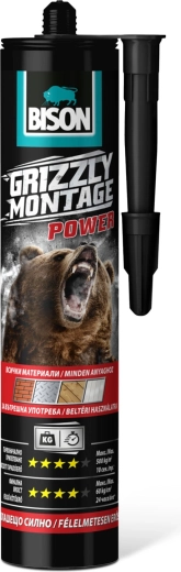 BISON Grizzly strong mounting adhesive 370 g