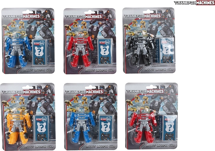 Transformirajući robot-auto 9,5 cm s dodacima