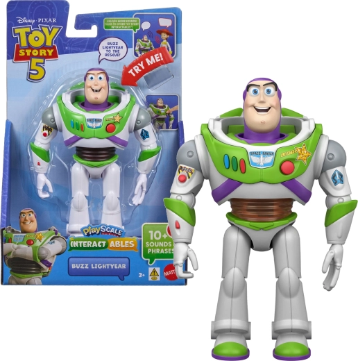 Mattel Disney Toy Story interaktivna figurica Buzz Svjetlosni 18 cm (EN)