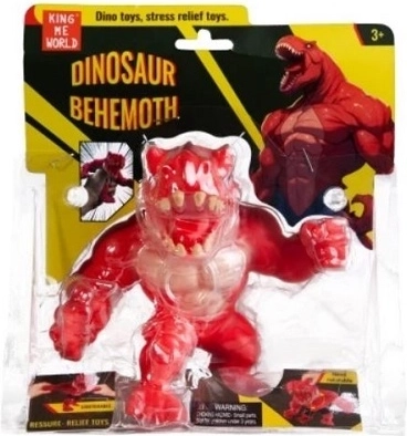 Behemoth plišani dinosaurus crveni