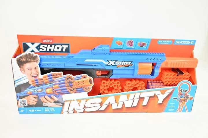 ZURU X-Shot Insanity Berzerko pjenasti blaster za strelice