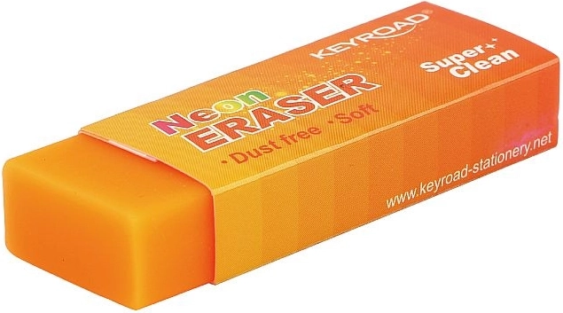 Gumica KEYROAD Neon narančasta