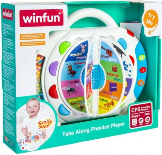 Interaktivna poljsko‑engleska knjiga SMILY PLAY