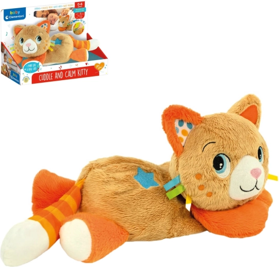 Plush Kitty with Music and Vibrations CLEMENTONI BABY