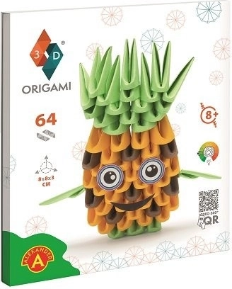 Zabavni 3D origami set – Ananas za djecu