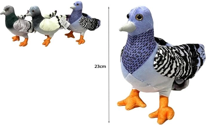 Plush pigeon mascot - 1 piece