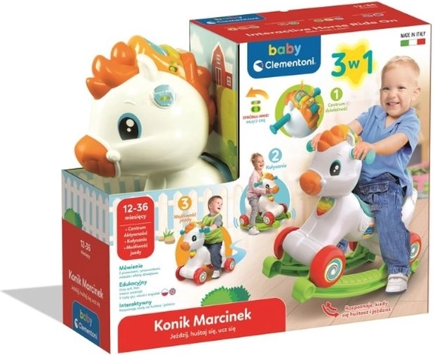 Interaktivni konjić Marcinek 3u1 CLE BABY