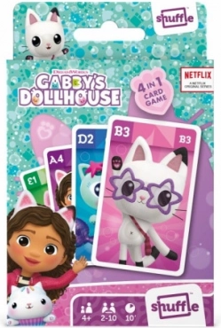 Kartaška igra SHUFFLE Gabin Mačji Dvorac 4u1