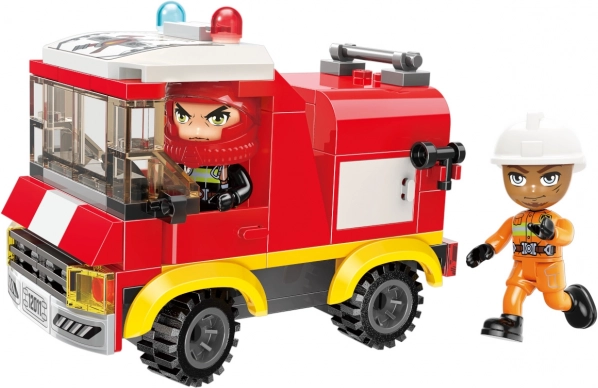 Konstrukcijski set vatrogasna cisterna QMAN MINE CITY