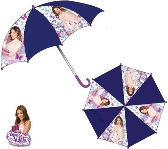 Disney Violetta kišobran plavi 55 cm
