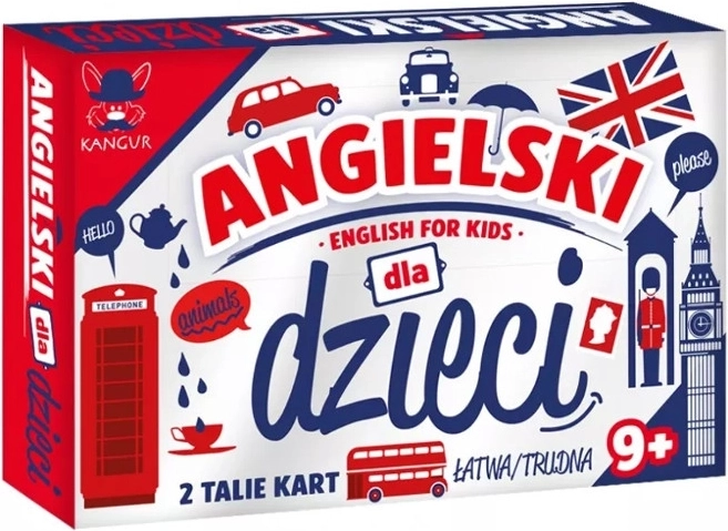 Engleski za djecu 9+ – edukativna kartaška igra