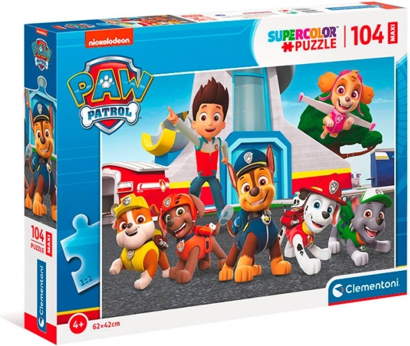 Clementoni puzzle Paw Patrol: pravi tim 104 dijela