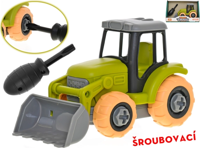 Vijčani traktor 14 cm s slobodnim hodom