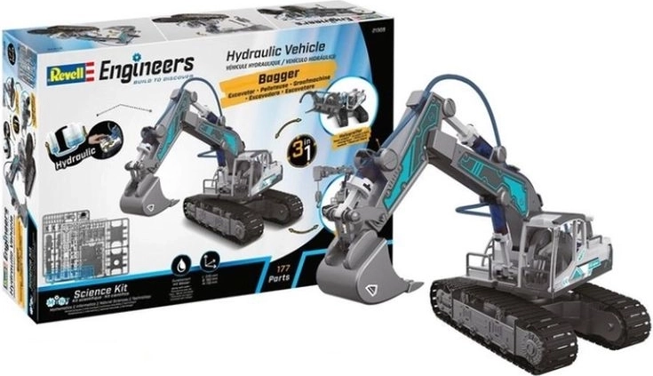 Revell hidraulički set za izradu bagera 3 u 1