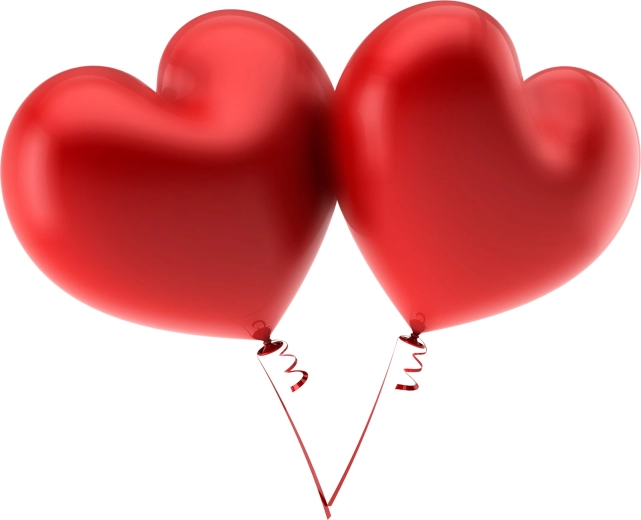 Heart-Shaped Balloon Set - 1 piece