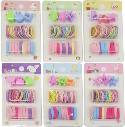 Set dodataka za kosu – gumice i kopče