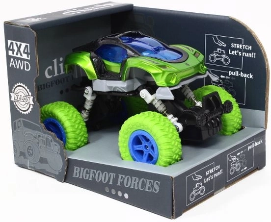 Metalni autić 4×4 s ovjesom