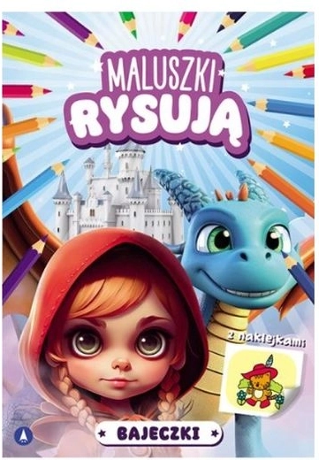 Maluszki crtaju bajke – bojanka sa naljepnicama