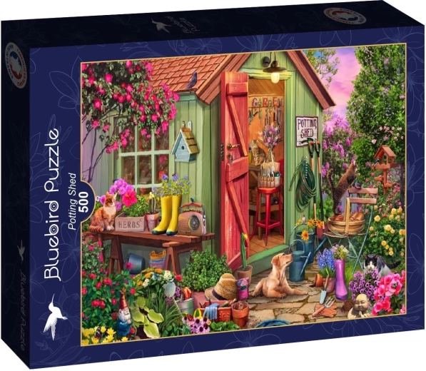 Bluebird puzzle vrtna kućica 500 dijelova